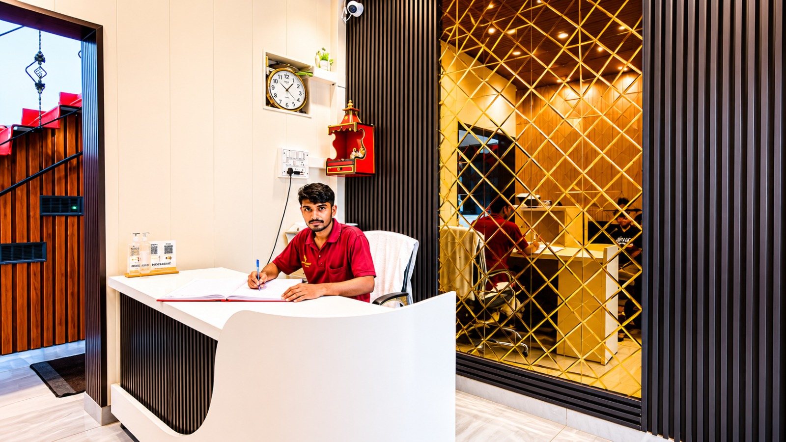 Reception Area at Moon Light Home Stay meerut